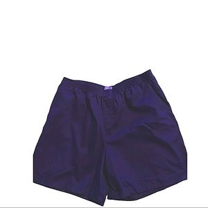 NWT Laura Scott Dark Navy Cotton Shorts Size XL Womens